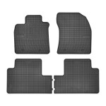 floor mats ( set, rubber, 4pc., black) TOYOTA AVENSIS 11.08- sedan